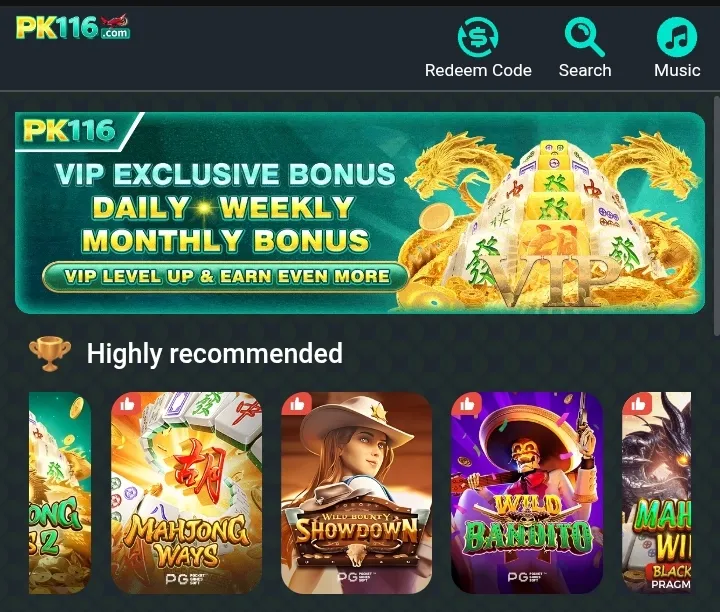 pk116 game download